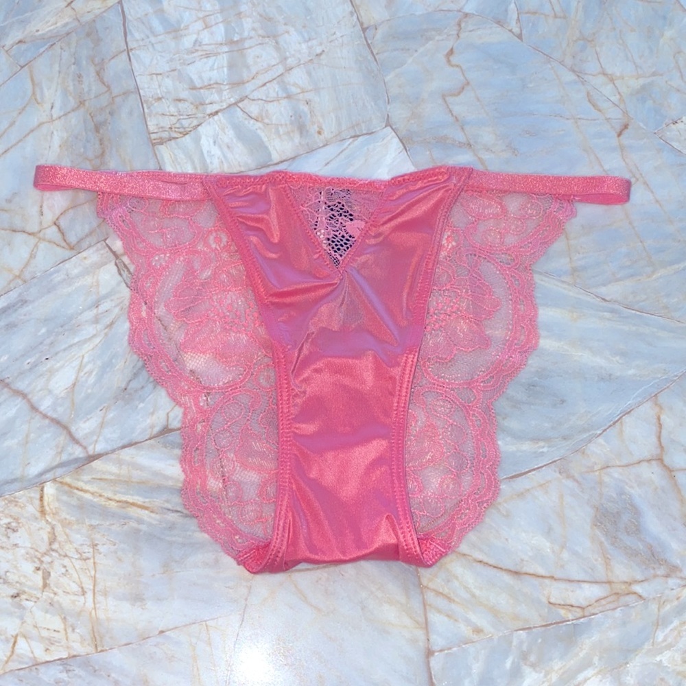 VS VERY SEXY Micro Lace Inset Cheeky Panty Small